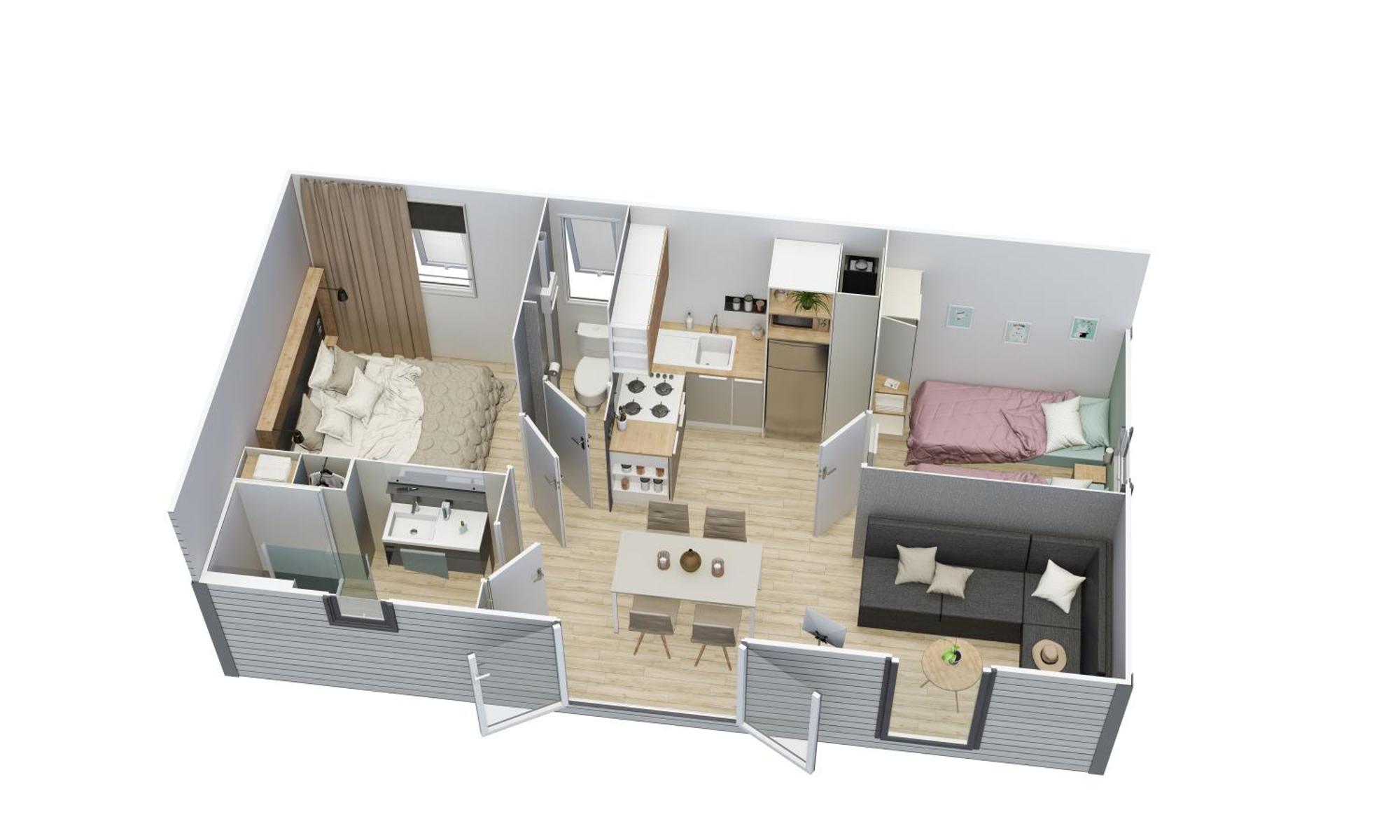 Happymobilhome Argeles-Sur-Mer -Plage A 500M- Camping 4 Etoiles Del Mar Exteriör bild