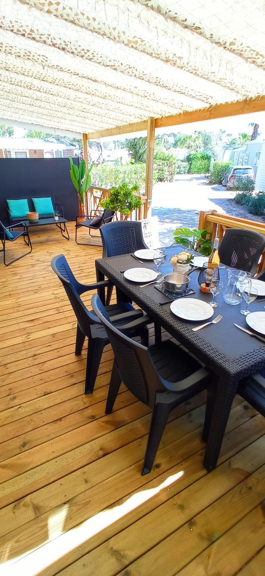 Happymobilhome Argeles-Sur-Mer -Plage A 500M- Camping 4 Etoiles Del Mar Exteriör bild